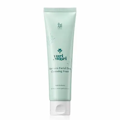 YURI WOORI ALOE VERA FACIAL DEEP CLEANSING FOAM 100ML